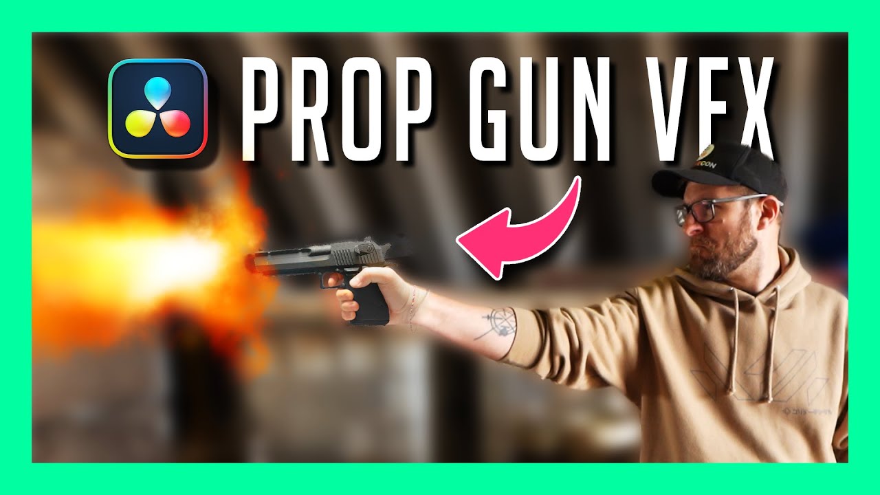 Make Fake Guns Look Real in DaVinci Resolve! - VFX Muzzle Flash Tutorial