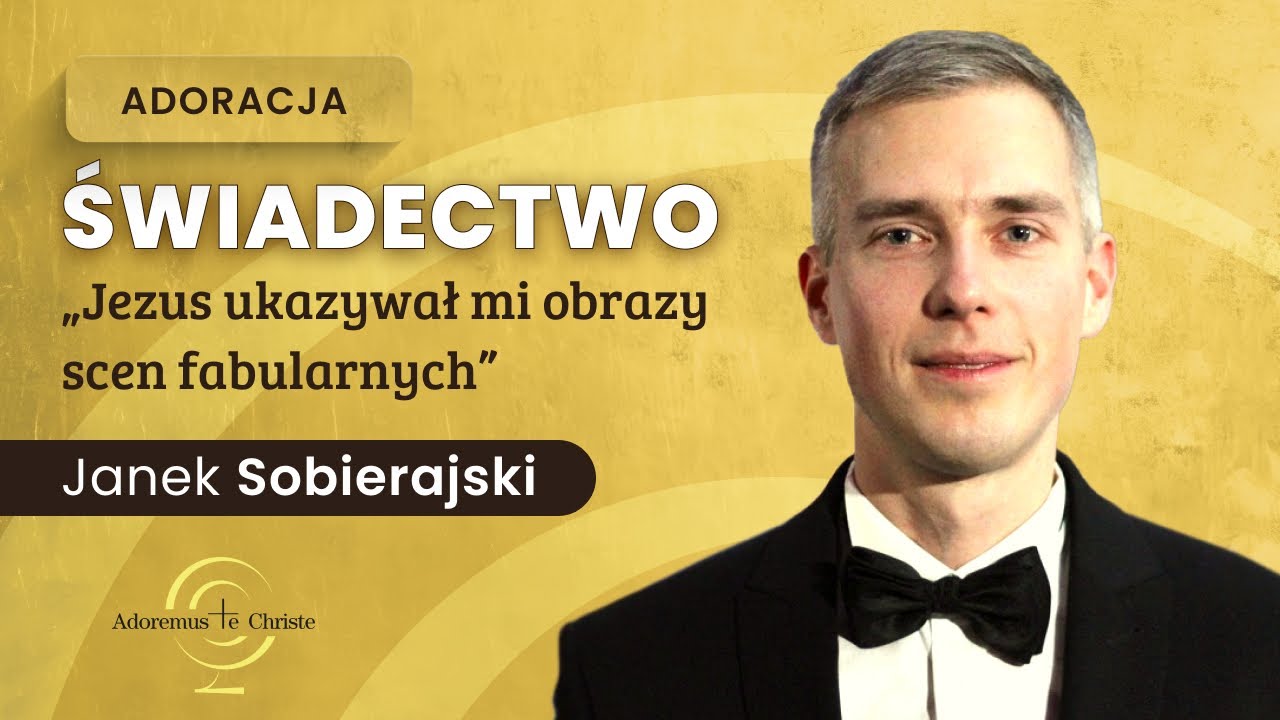 Jezus ukazywał mi obrazy scen fabularnych | Świadectwo | Janek Sobierajski