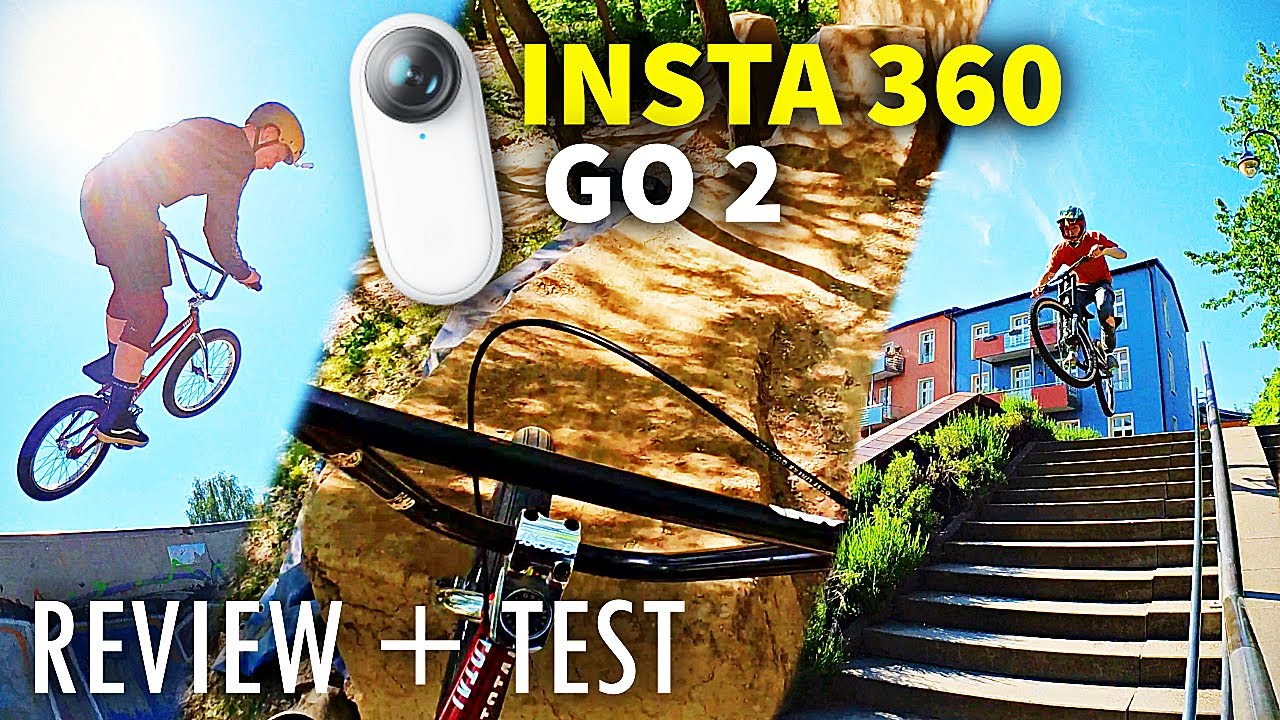 Die BESTE MTB ACTION CAM?! || Insta 360 GO 2 || Urban FR / Skatepark / Trails / BP || Review + Test