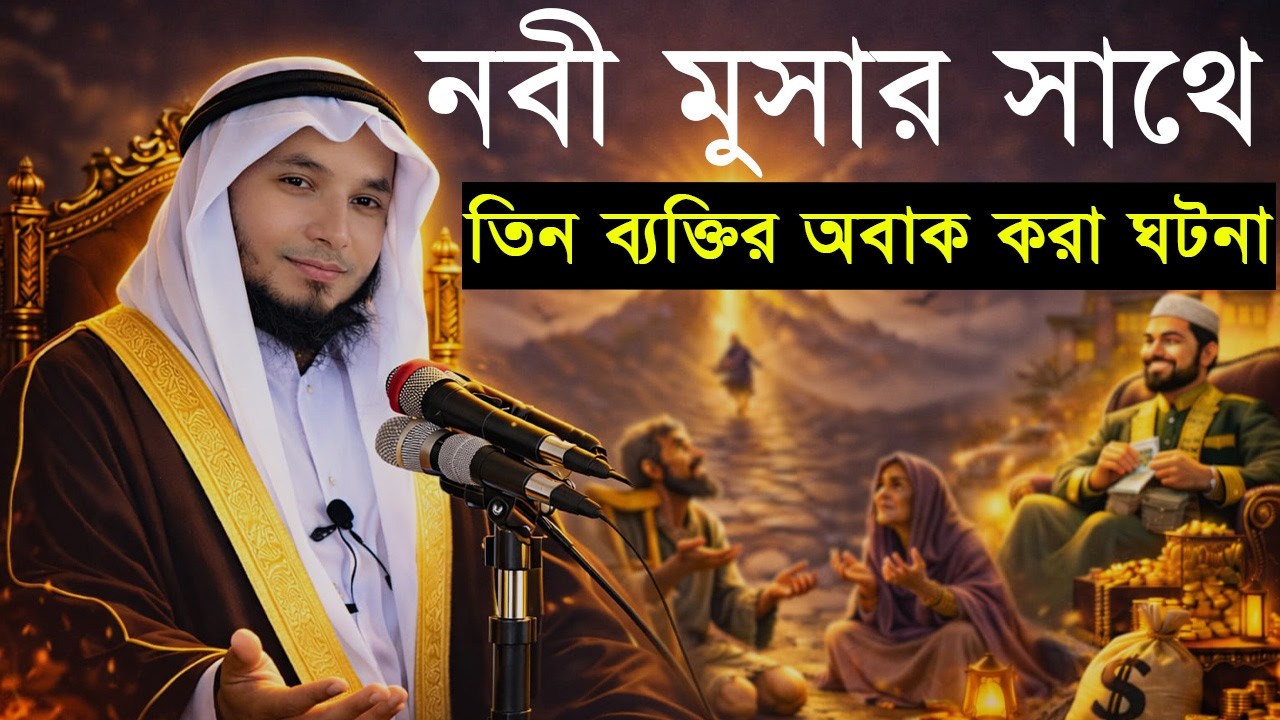 তুর পাহাড়ে কি হয়েছিল? হজরত মুসা (আঃ) এর অবিশ্বাস্য ঘটনা! | Mufti Abul Kalam Al Azad |