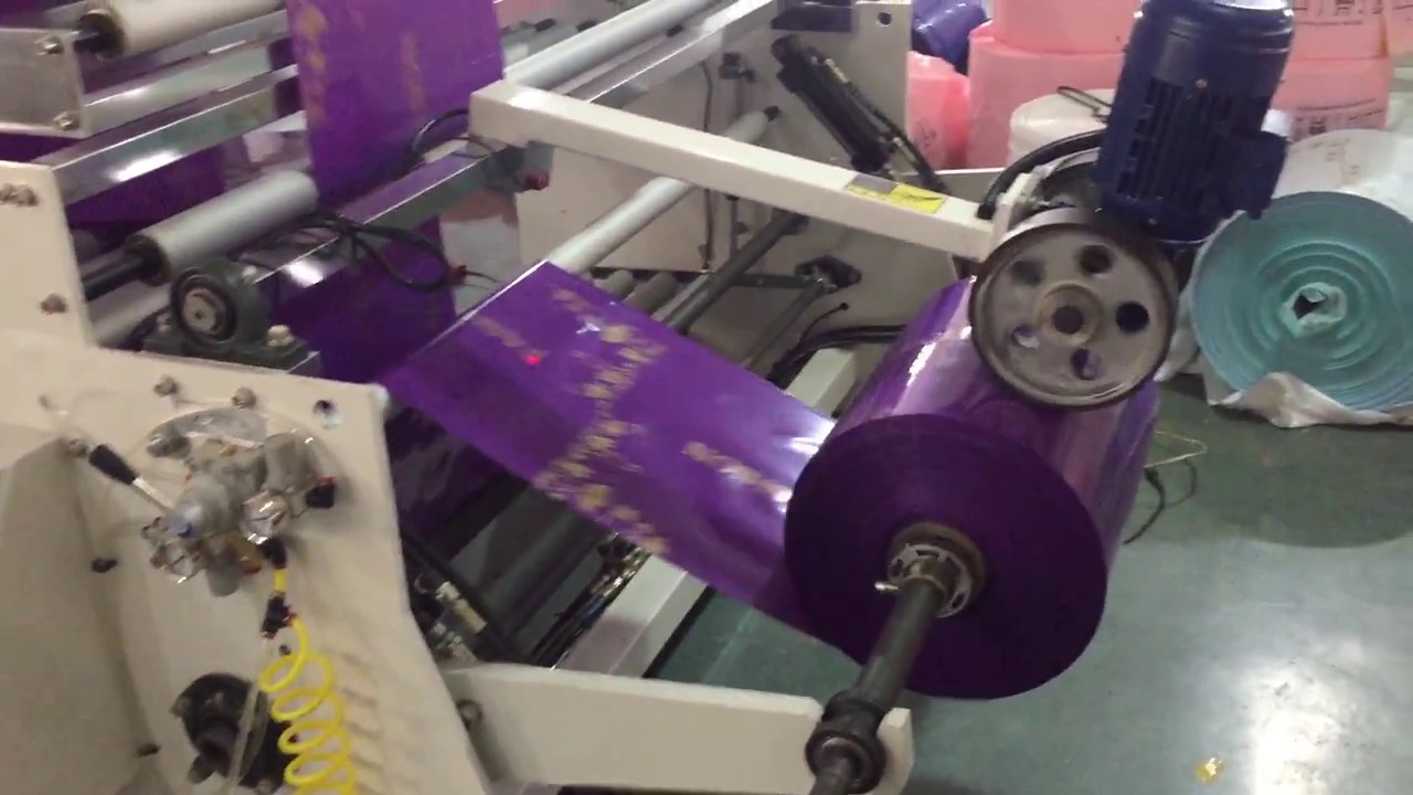 800CSD high speed soft loop handle bag making machine