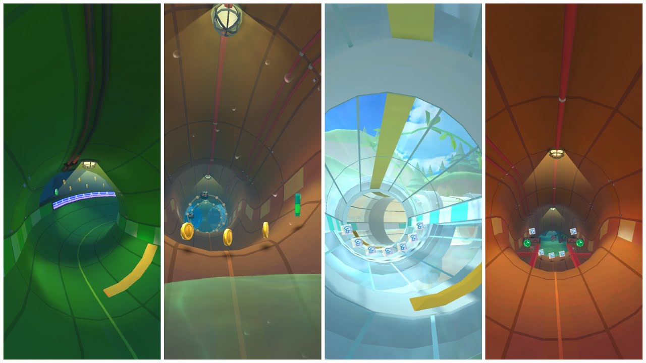 Mario Kart Tour // Piranha Plant Pipeline Gameplay (All Variants)