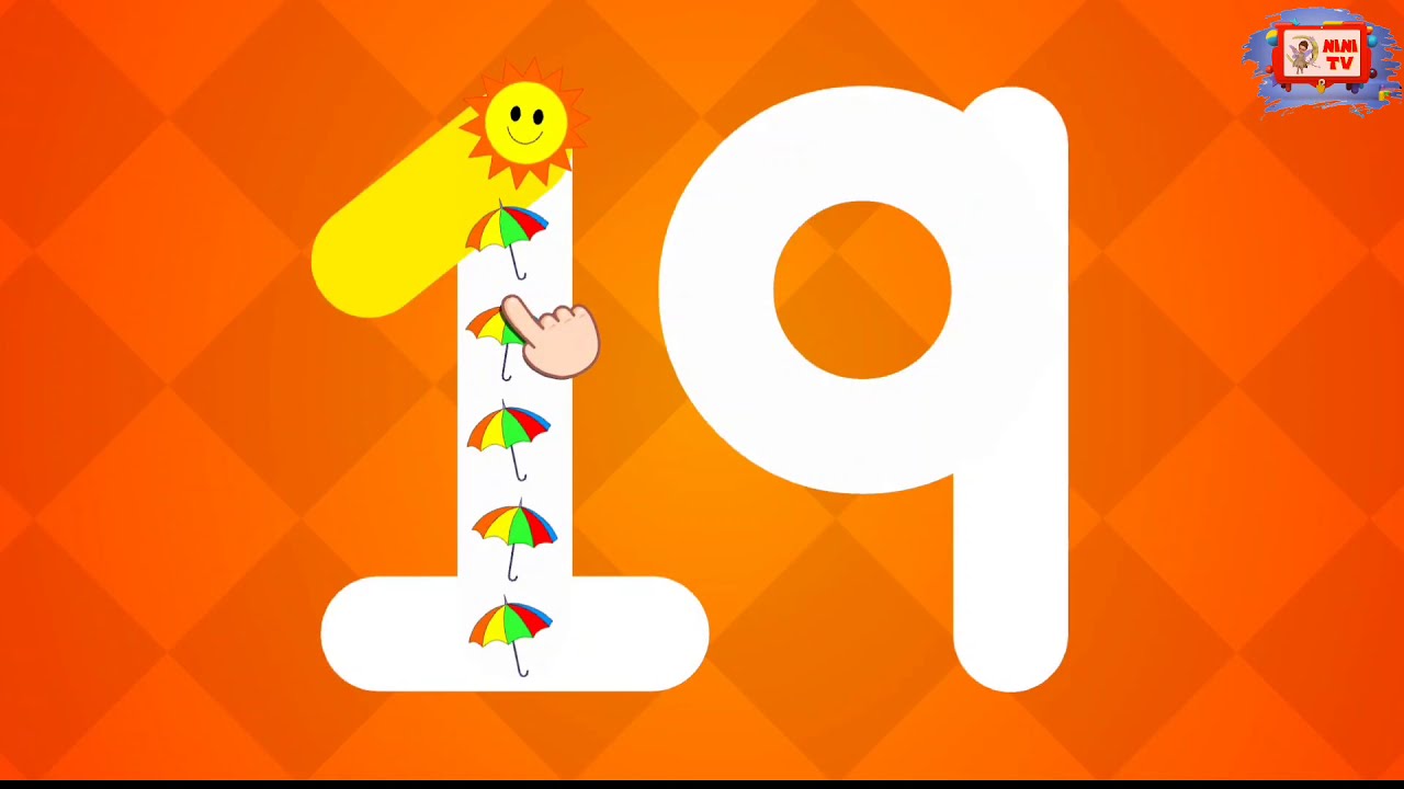 Number Nineteen 19 Kids learning