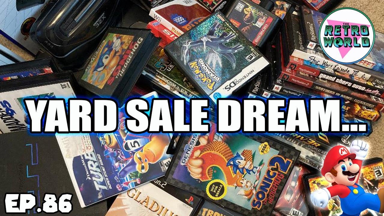 YARD SALE DREAMS COME TRUE 😭 | Live Video Game Hunting Ep. 86