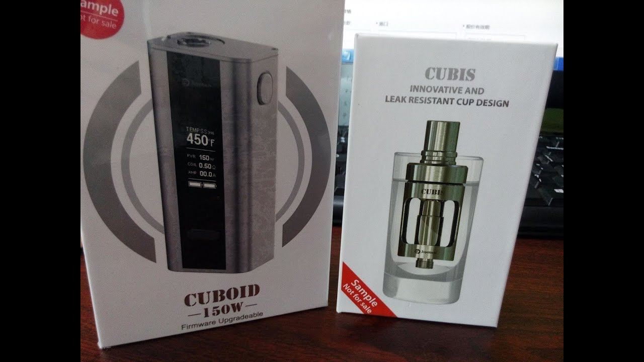 CUBOID150W JOYETECH + AROMAMIZER RDTA STEAM CRAVE EN ESPAÑOL-VFS