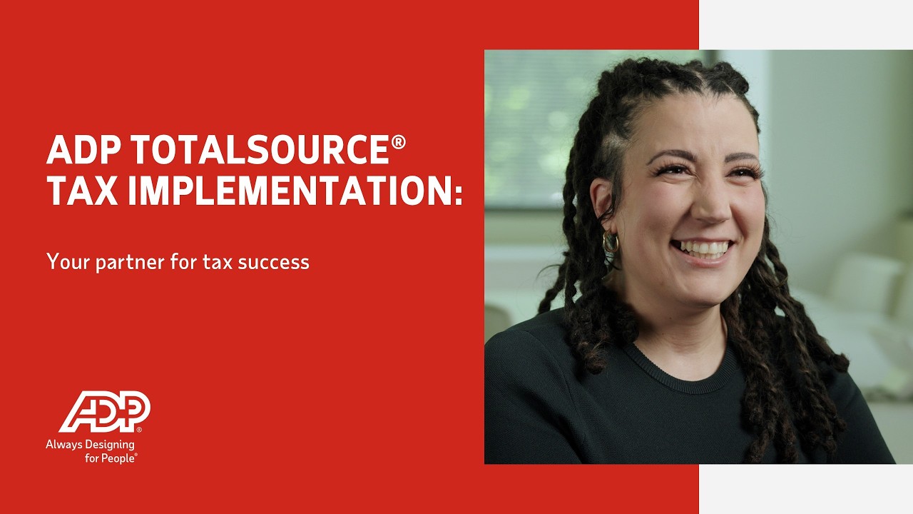 ADP TotalSource&reg; at your service: Meet Alexandria from our tax implementation team