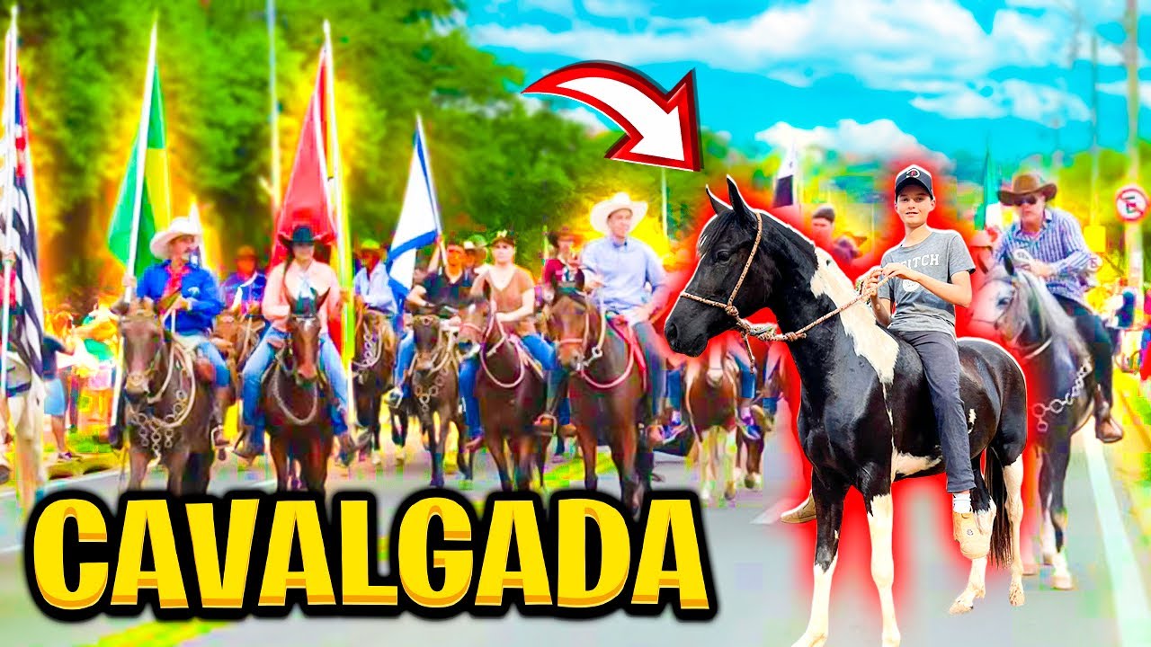 PRIMEIRA CAVALGADA do NOVO CAVALO