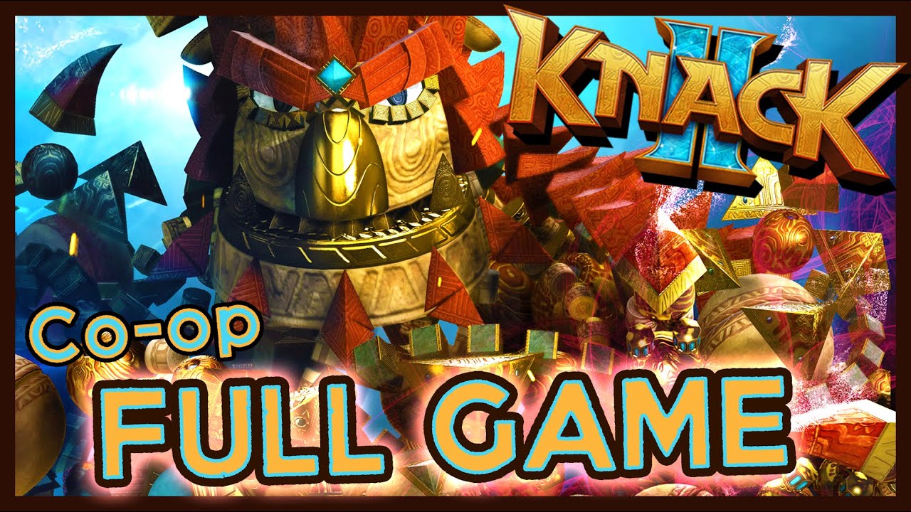 Knack 2 FULL GAME Co-Op Longplay (PS4)