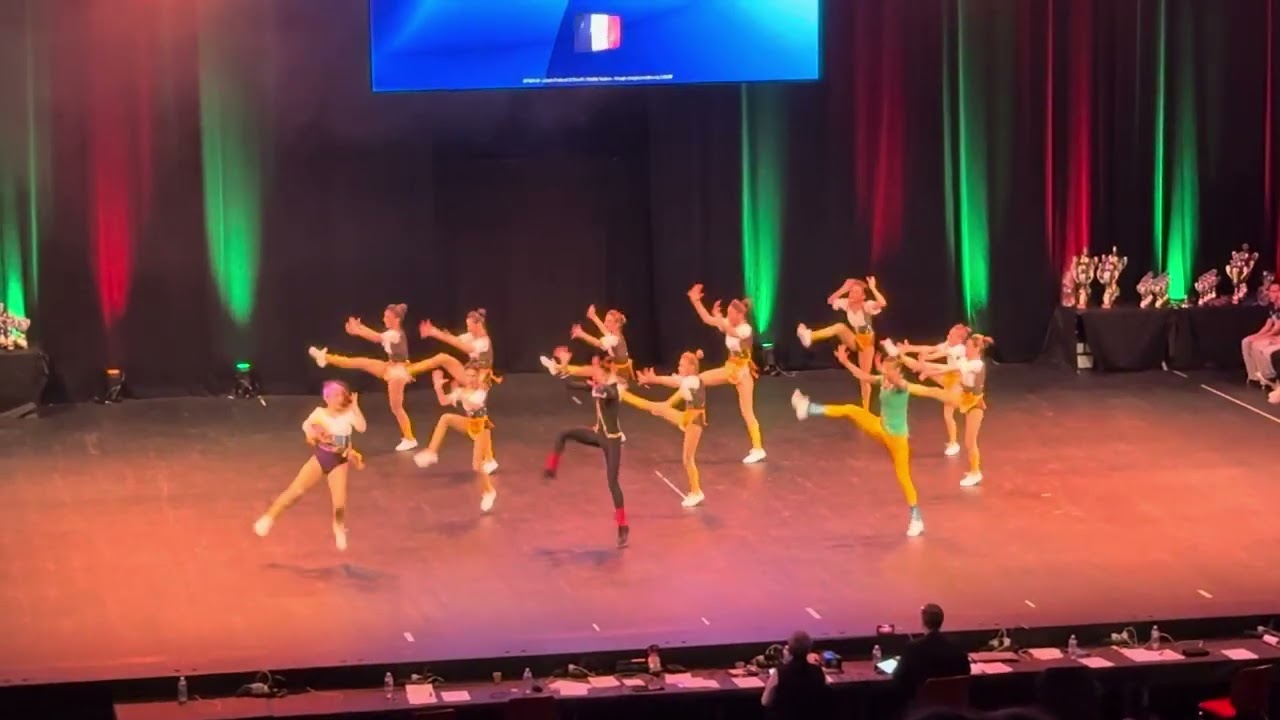 Finale formation girl championnat monde montelimar 2025 français 
