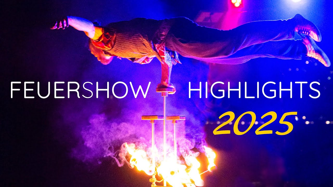 Feuershow Live-Auftritte Compilation 2025 | Duo LuxArt