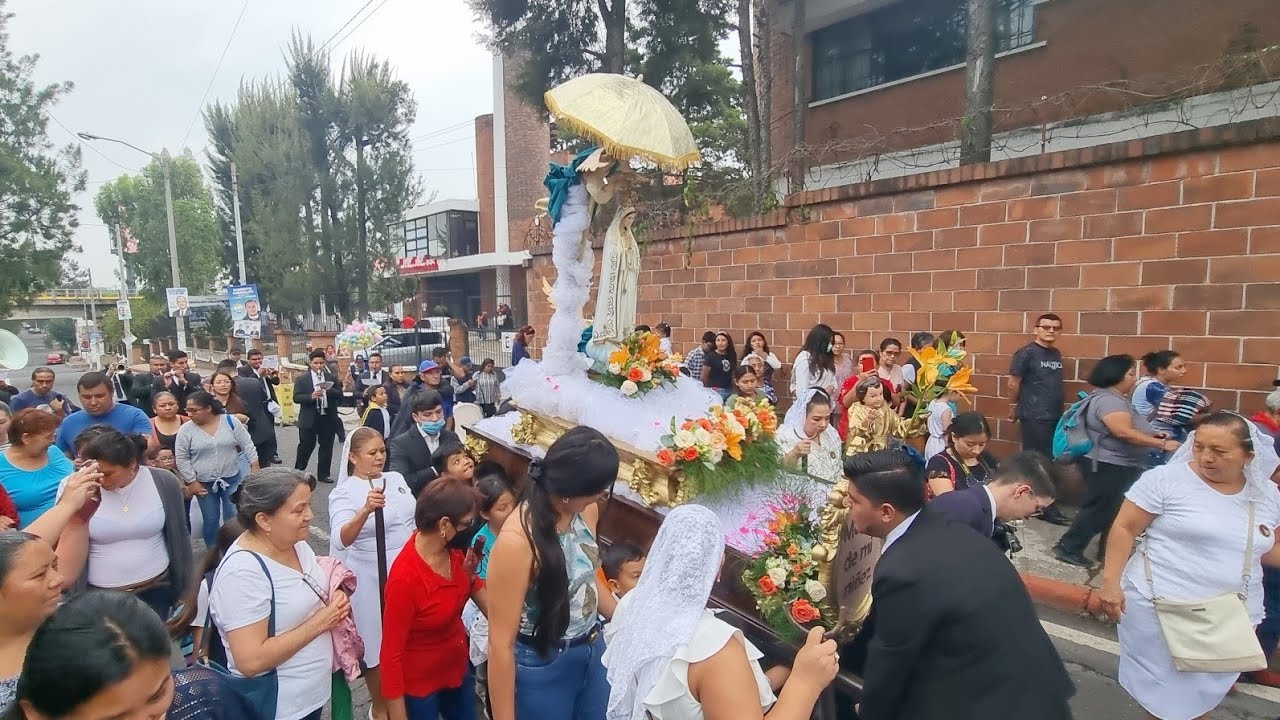 Virgen de Fátima, Procesión Infantil Parroquia Inmaculado Corazón de María Z.12 13.05.2023