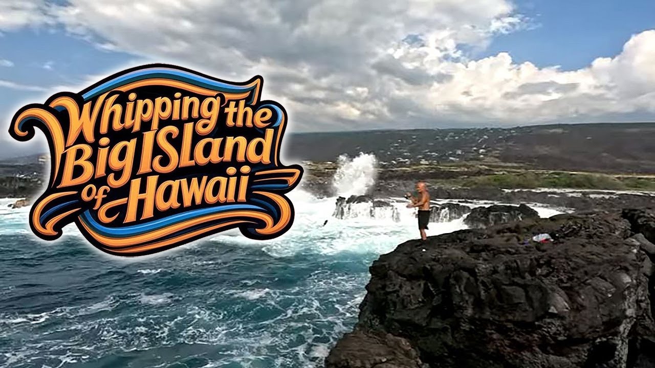 Whipping the Big Island of Hawaii - Catch & Cook - Humuhumu Sashimi!