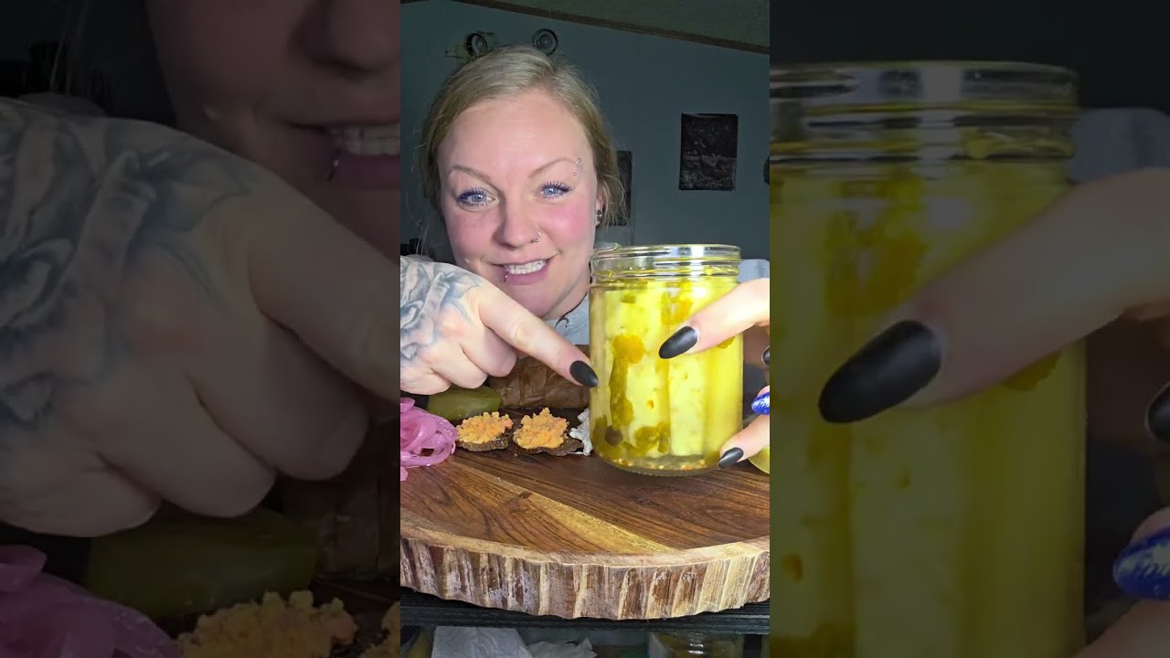 Assemble A Snackplate featuring items from @CompletelyPickled #snackplate #mukbang #girldinner #asmr