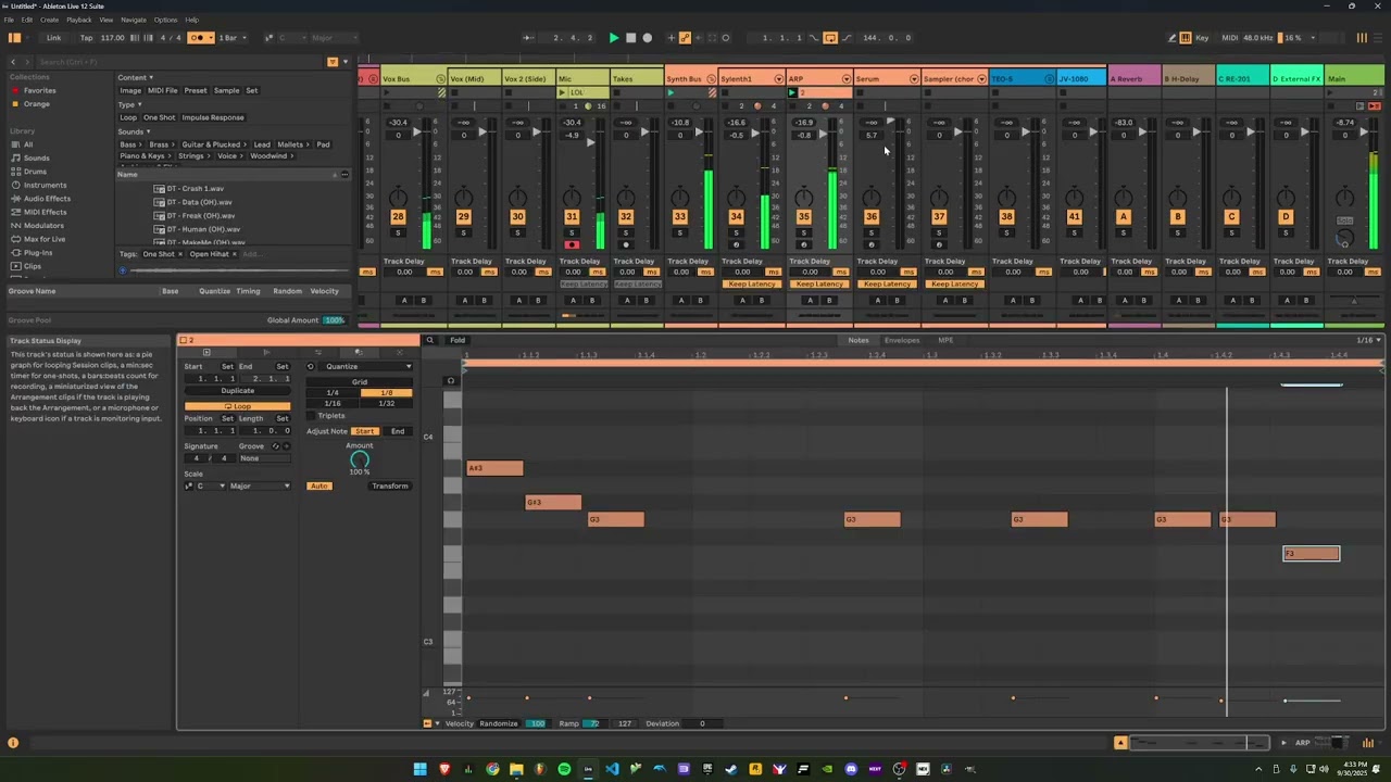 baile funk in ableton live 12