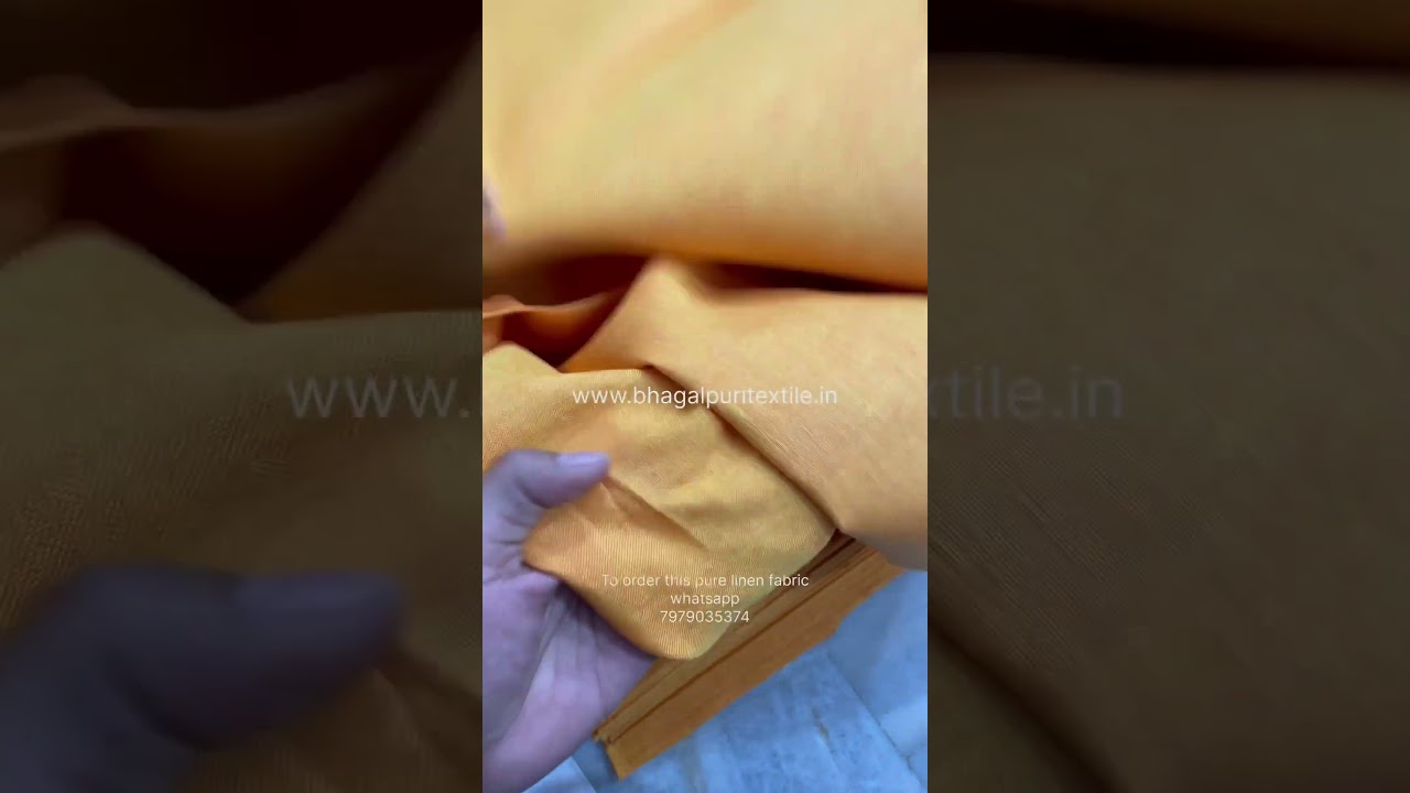 Pure linen by linen shirting fabric || linen fabric manufacture || latest linen fabric #linen