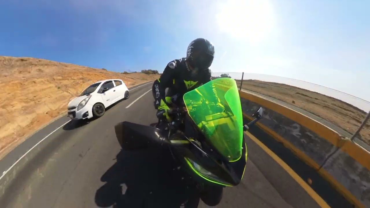 EN LA ZX6R HACIA YECAPIXTLA MORELOS VIDEO 4K