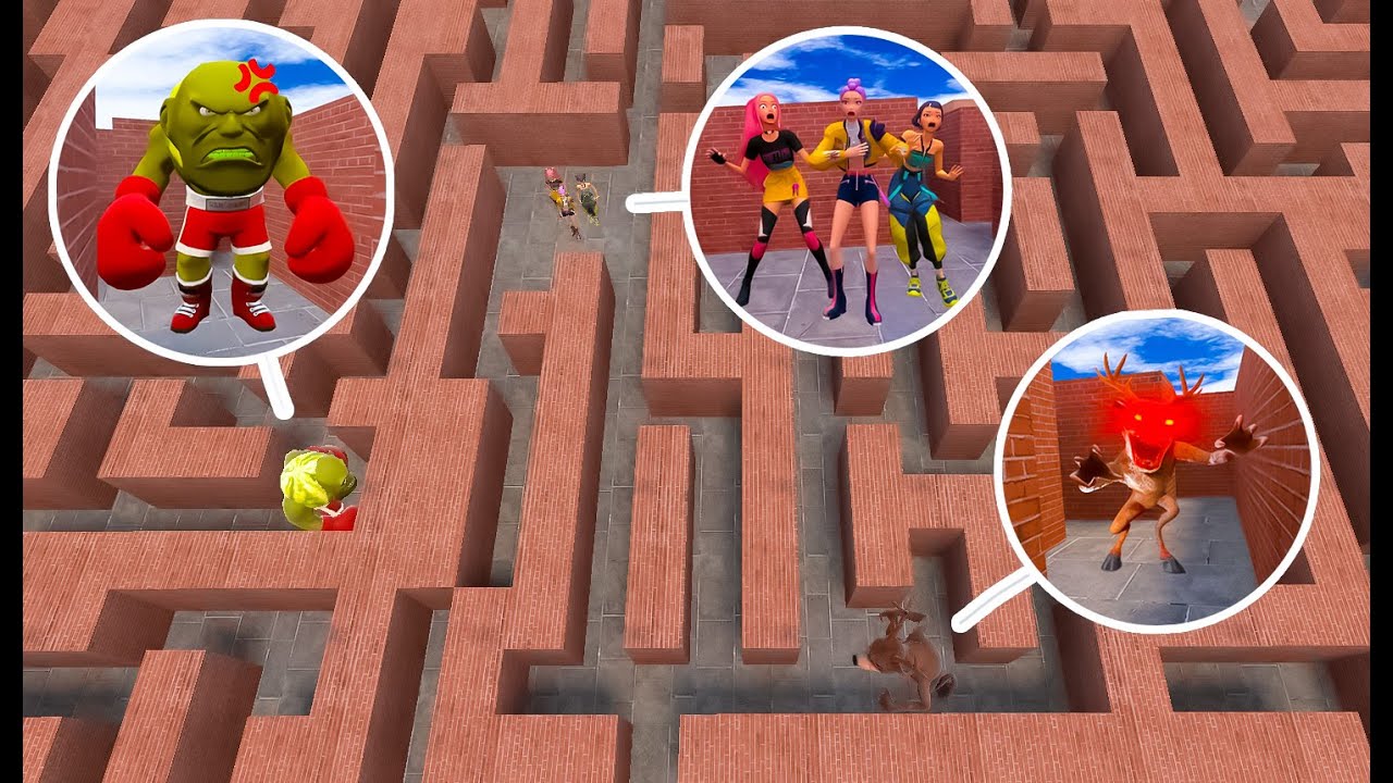 Help Angry Rumi Find Kpop Demon Hunters Family In Garry's Mod Maze