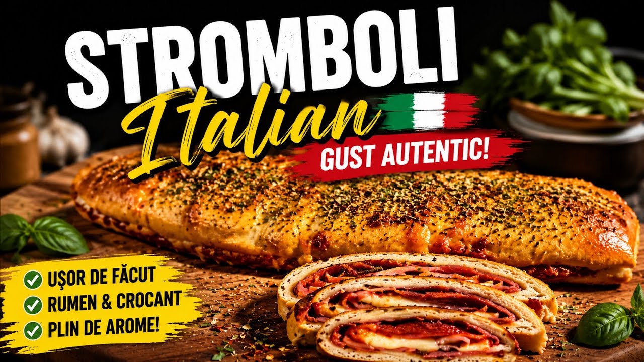 Stromboli Italian: Rețeta Autentică și Prepararea Acasă – Aventură Culinară