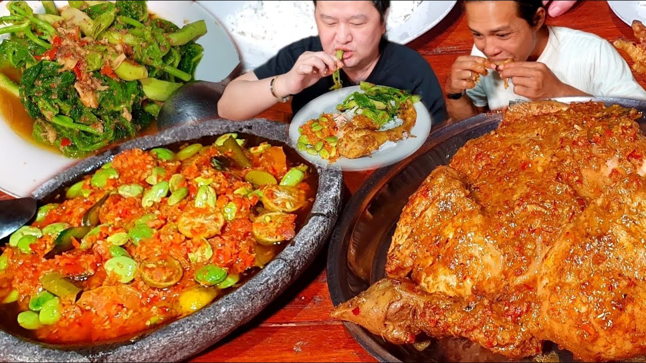AYAM PANGGANG ILONI AMA SAMBAL PETE !!