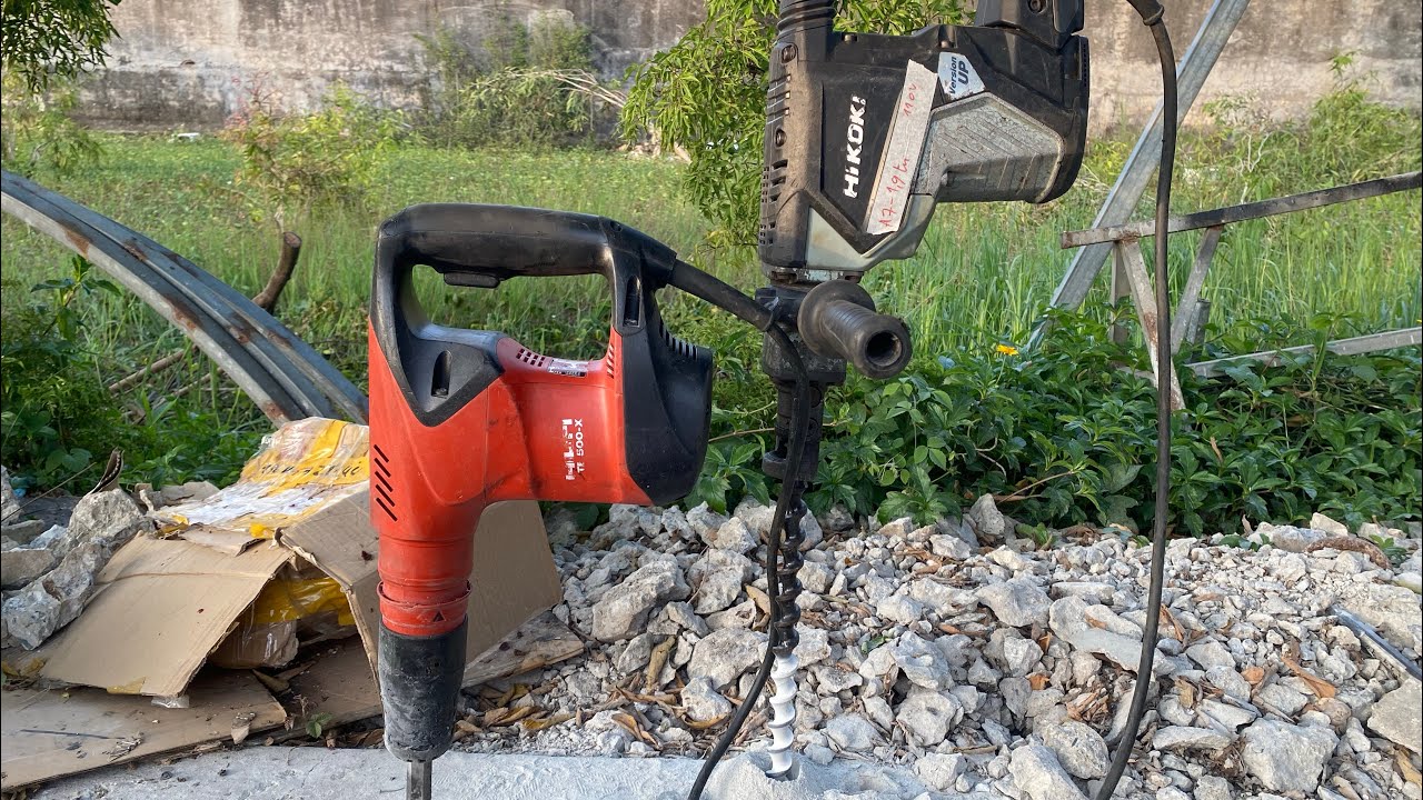 đục hilti và hikoki 