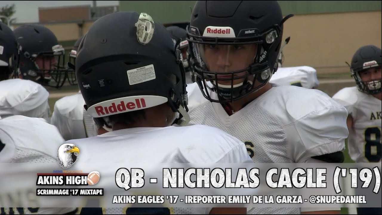 Akins vs Travis High | Scrimmage 2017