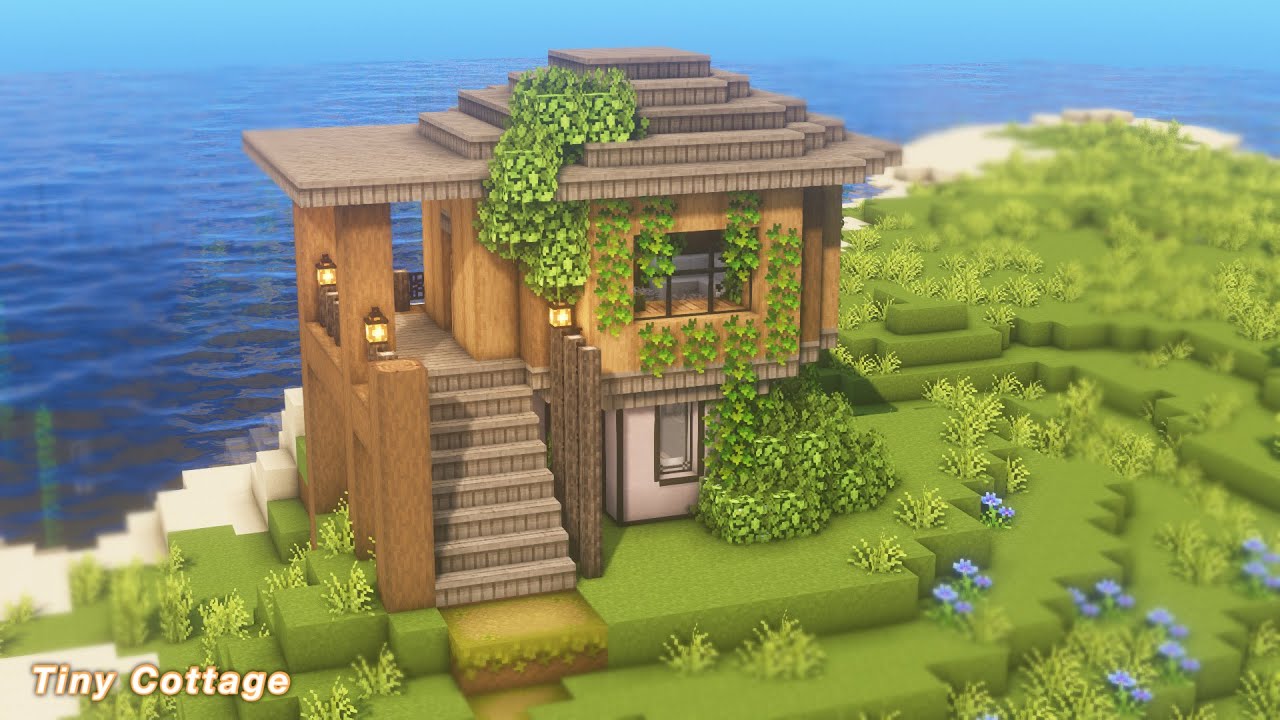 Minecraft | Tiny Aesthetic Cottage (Speedbuild)