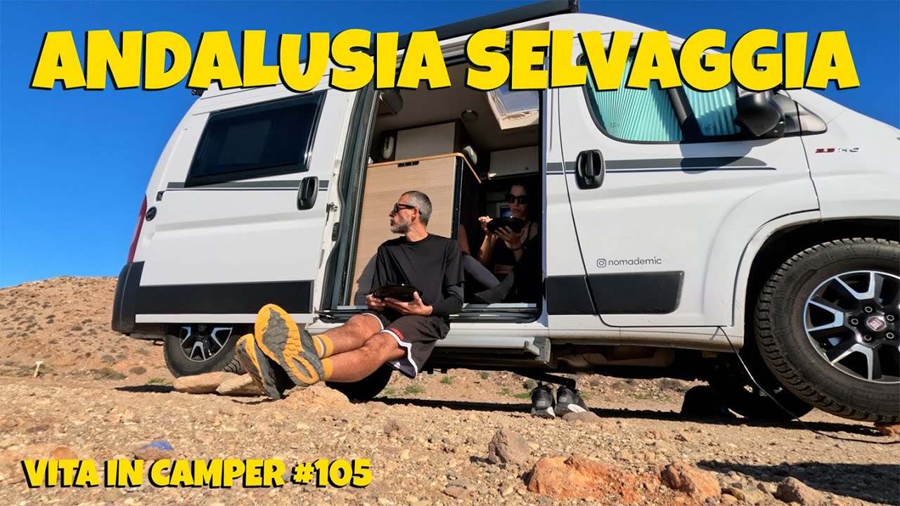 VANLIFE in ANDALUSIA: Relax e NATURA SELVAGGIA a Cabo de Gata! 🌊🚐 SPAGNA 👉 Vita in camper 🚐 #105
