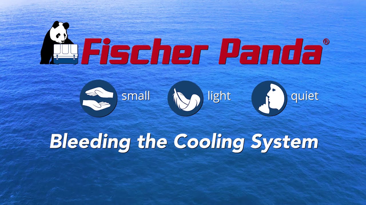 Bleeding the Cooling System on a Fischer Panda Generator