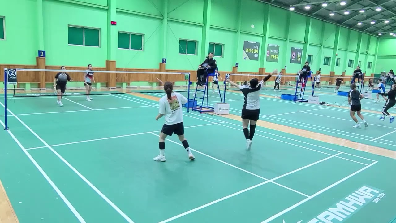 [2026/03/15] 2026 제36회 중랑구청장기 배드민턴 대회 여복20A 풀리그 3경기 김리안/류연진