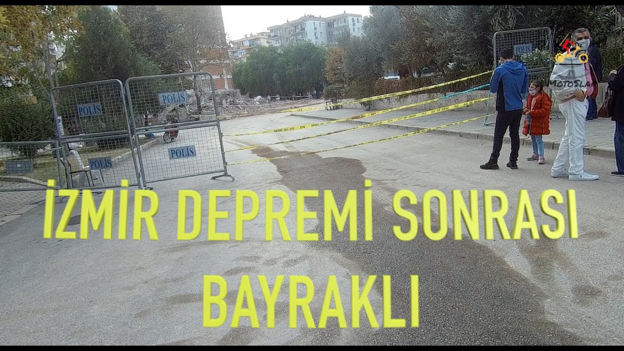 İZMİR DEPREMİ SONRASI BAYRAKLI | SUZUKI V-STROM 250 | YOL GÜNLÜKLERİ #3