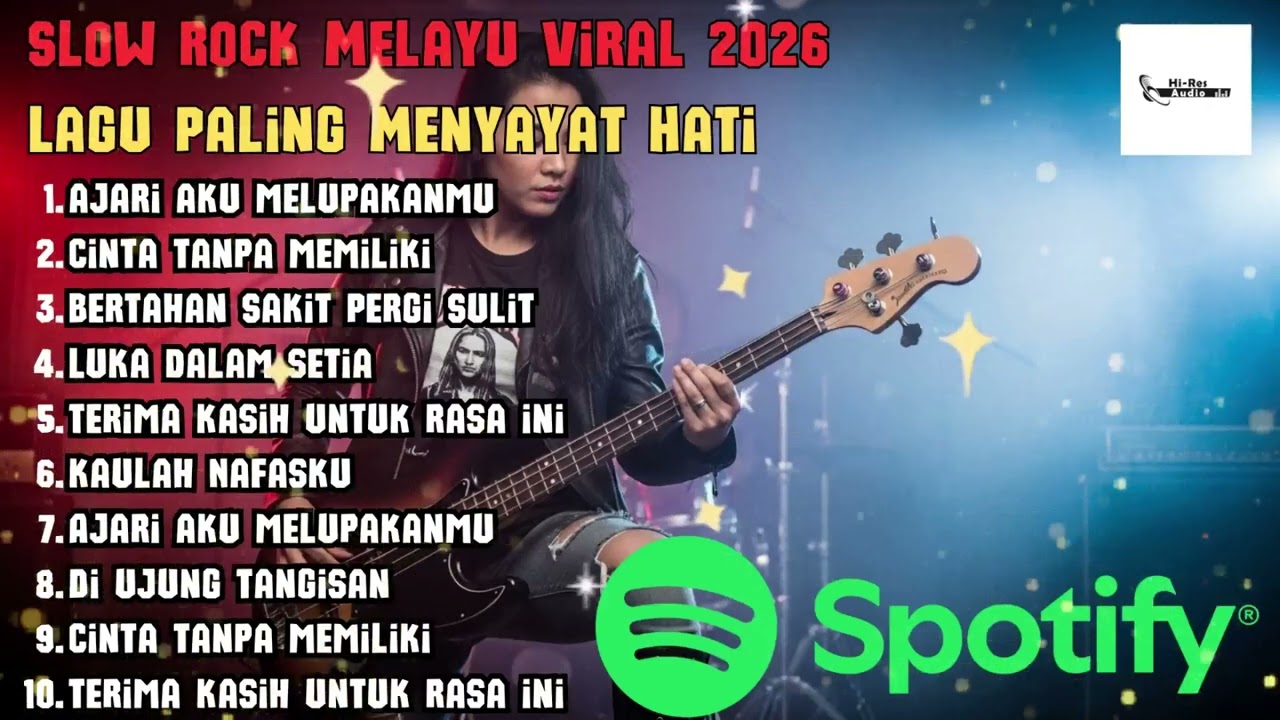 Slow Rock Melayu Viral – Lagu Galau Paling Dicari di YouTube