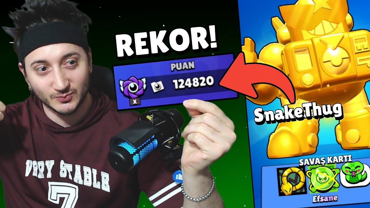 SNAKE THUG İLE KAYIT PUANI KASTIM!😎HALA OYNUYORMUŞ!😱