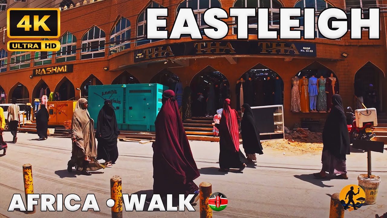 Eastleigh Nairobi Walking Tour | Somalia's Business Hub in Kenya 🇰🇪. Africa | 4K UHD