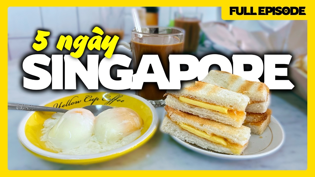 🇸🇬 REVIEW DU LỊCH SINGAPORE 5N4Đ : Đi Đâu, Ăn Gì, Ở Đâu - Chia sẻ Lịch trình SIÊU CHI TIẾT!