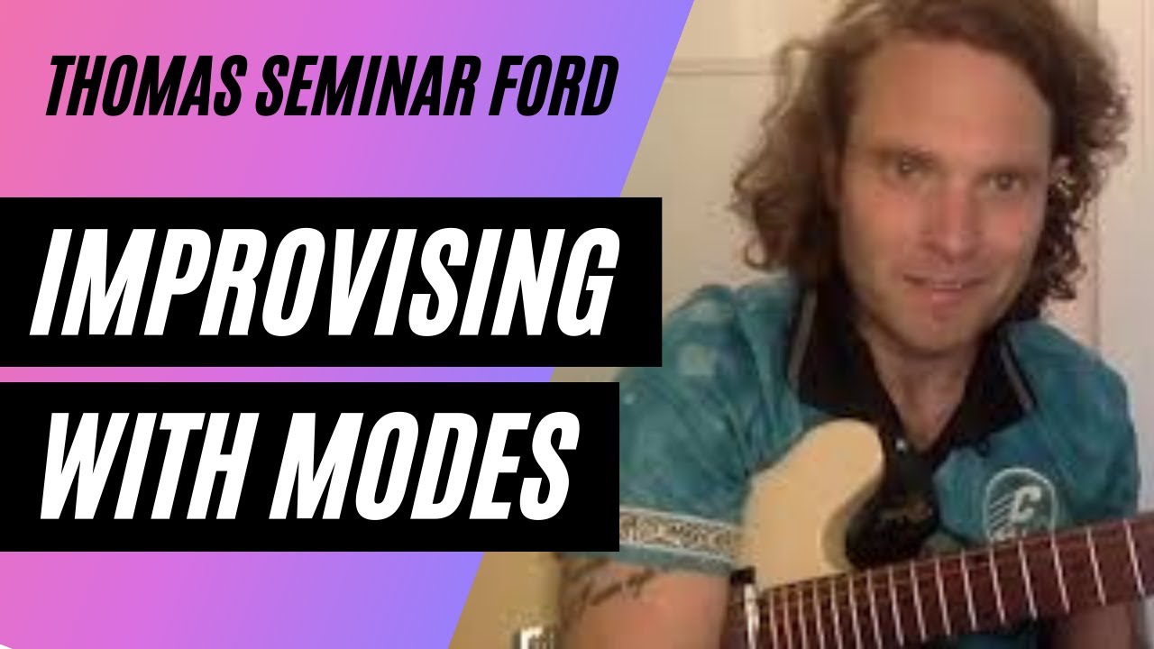 How to Improvise with Modes.Thomas Seminar Ford Interview Ahead of Ronnie Scott's Gig 28th July 2021