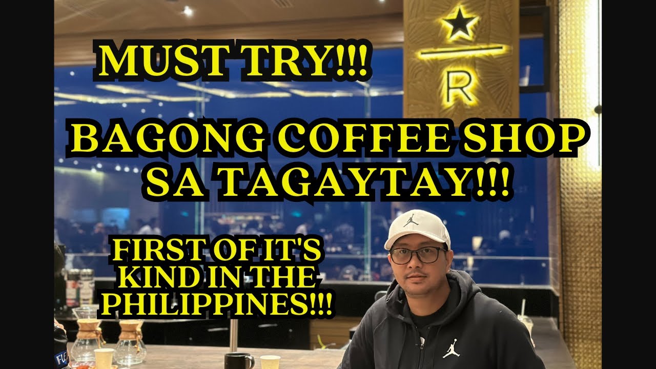 STARBUCKS RESERVE HIRAYA, TAGAYTAY CITY - Unleash the Coffee Magic with the Oviso Espresso Machine!
