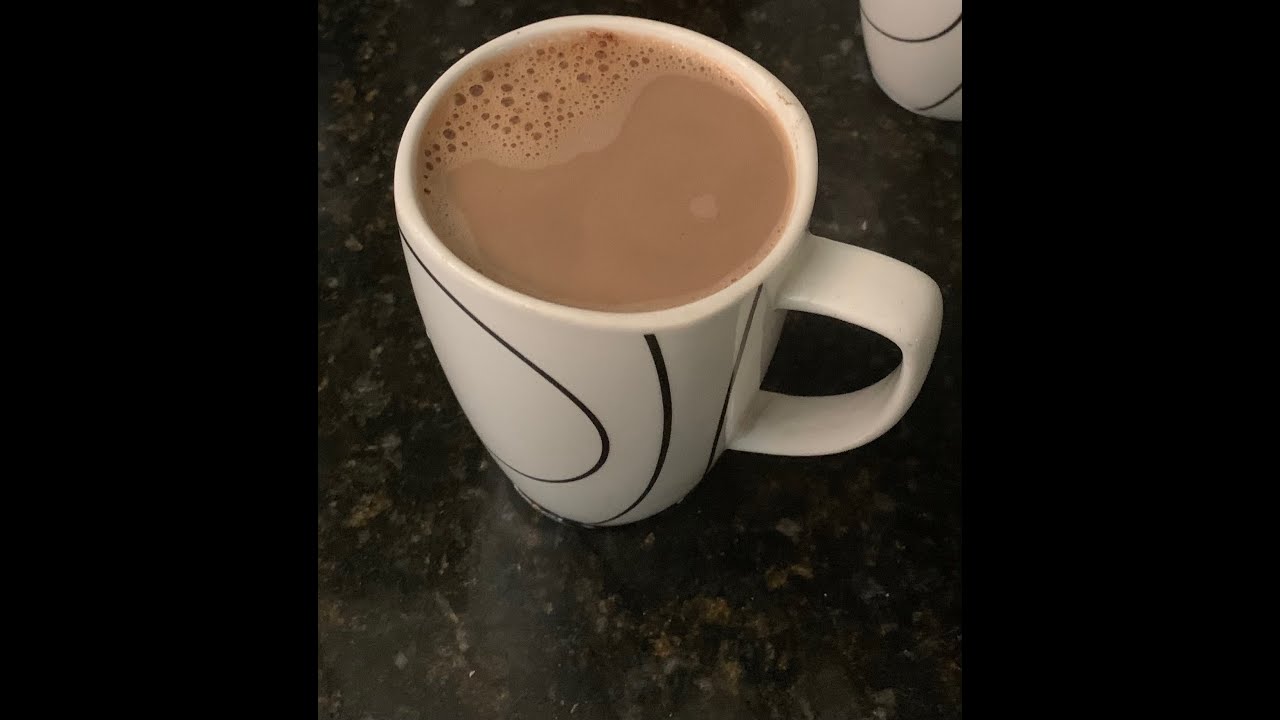 COMO PREPARAR UN CHOCOLATE CON CAFE Y LECHE