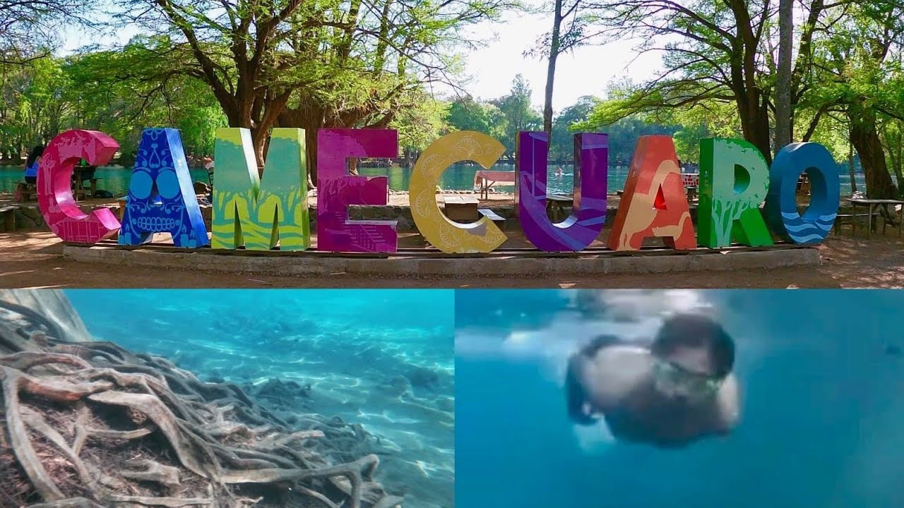 Lago de Camecuaro Tangancicuaro Michoacán 2021 - bajo el agua - Zamora Aventurero