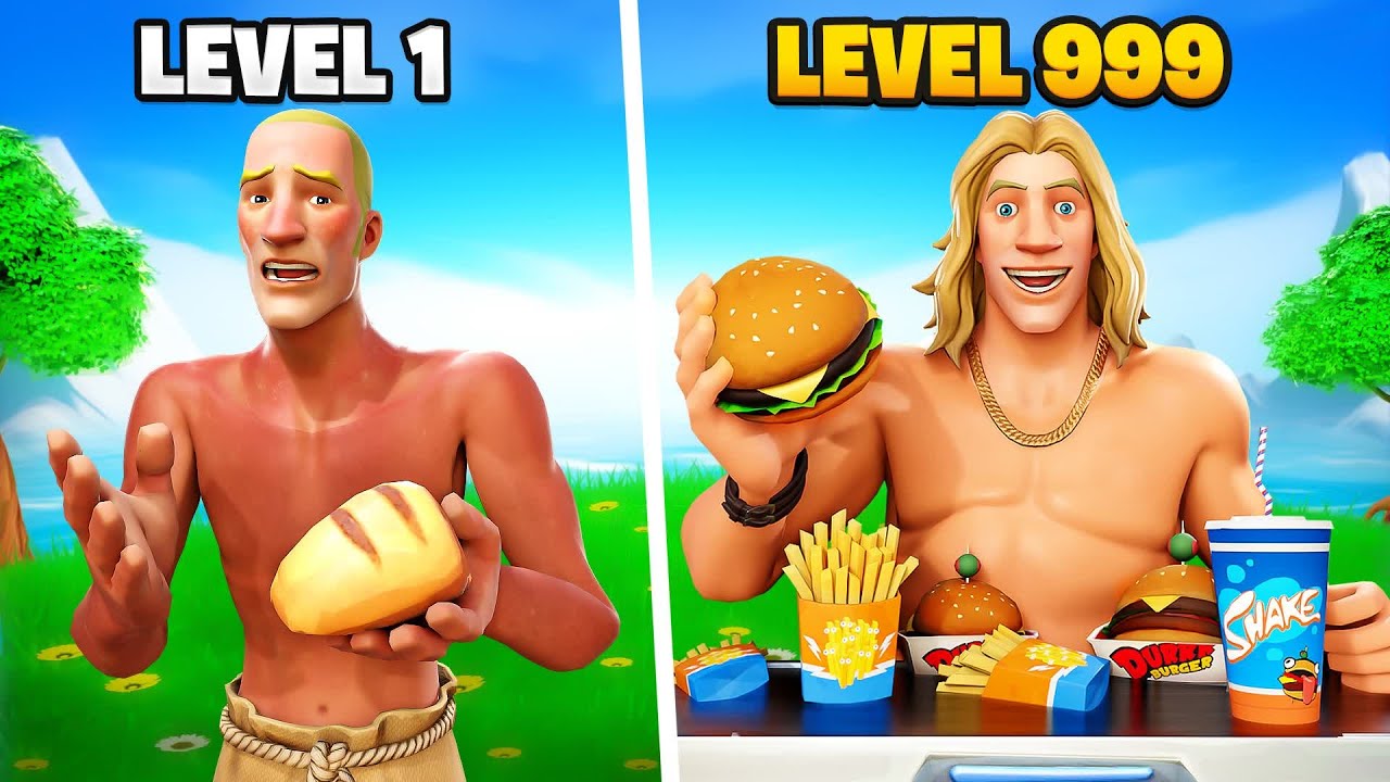 ich KAUFE ein LEVEL 98999988999 MC DONALDS in Fortnite!