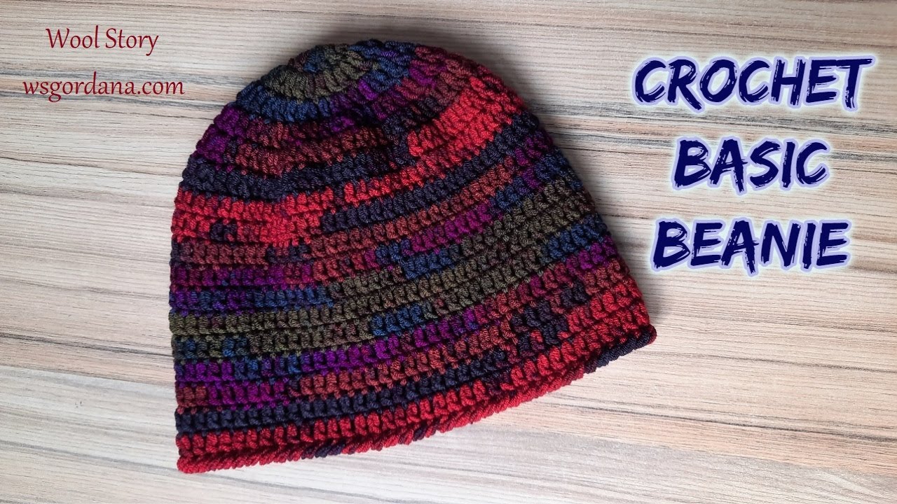 How to Crochet Basic Beanie - Super Quick and Easy - Brzo lako - Heklana Kapa