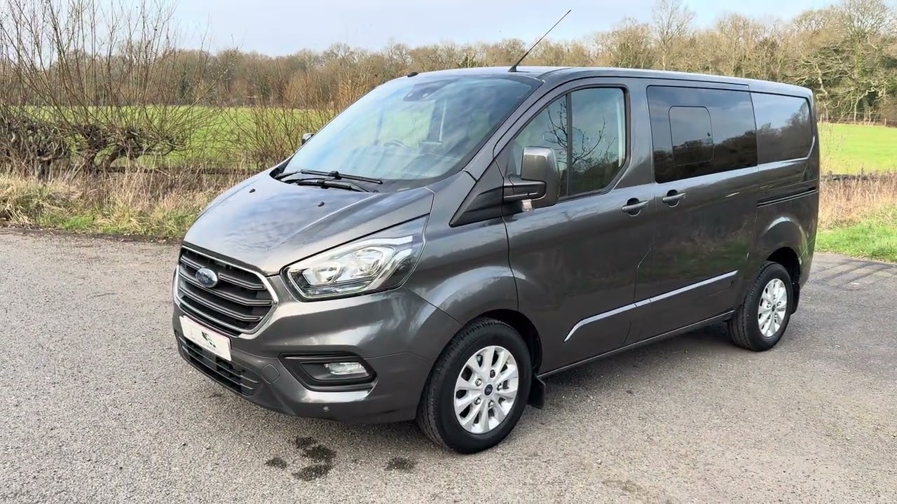2019 Ford Transit Custom 320 Limited L1 Factory Crew Cab 2.0 TDCi 130 BHP AUTOMATIC Euro 6 MD19EUH