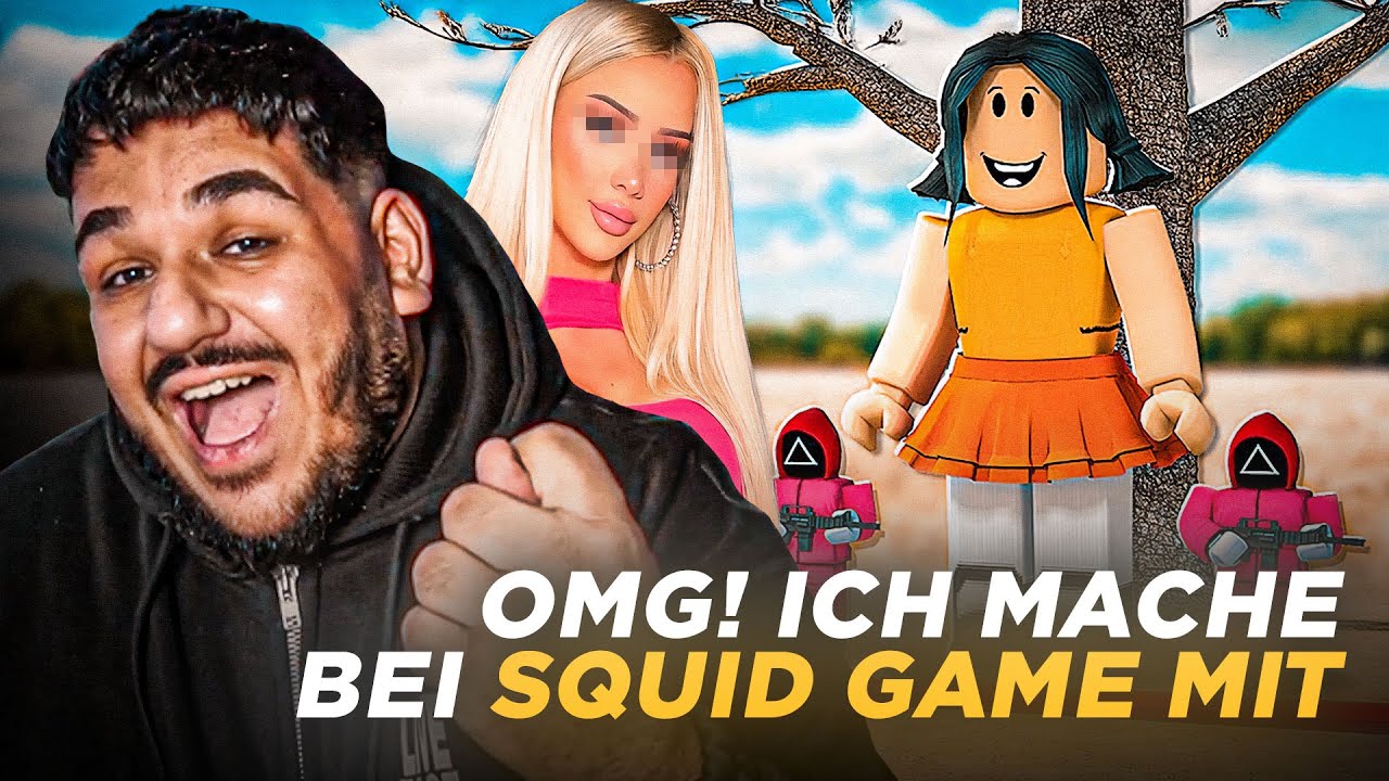 OMG! ICH MACHE BEI SQUID GAME MIT! 😍 (Roblox Canselguel Edition)