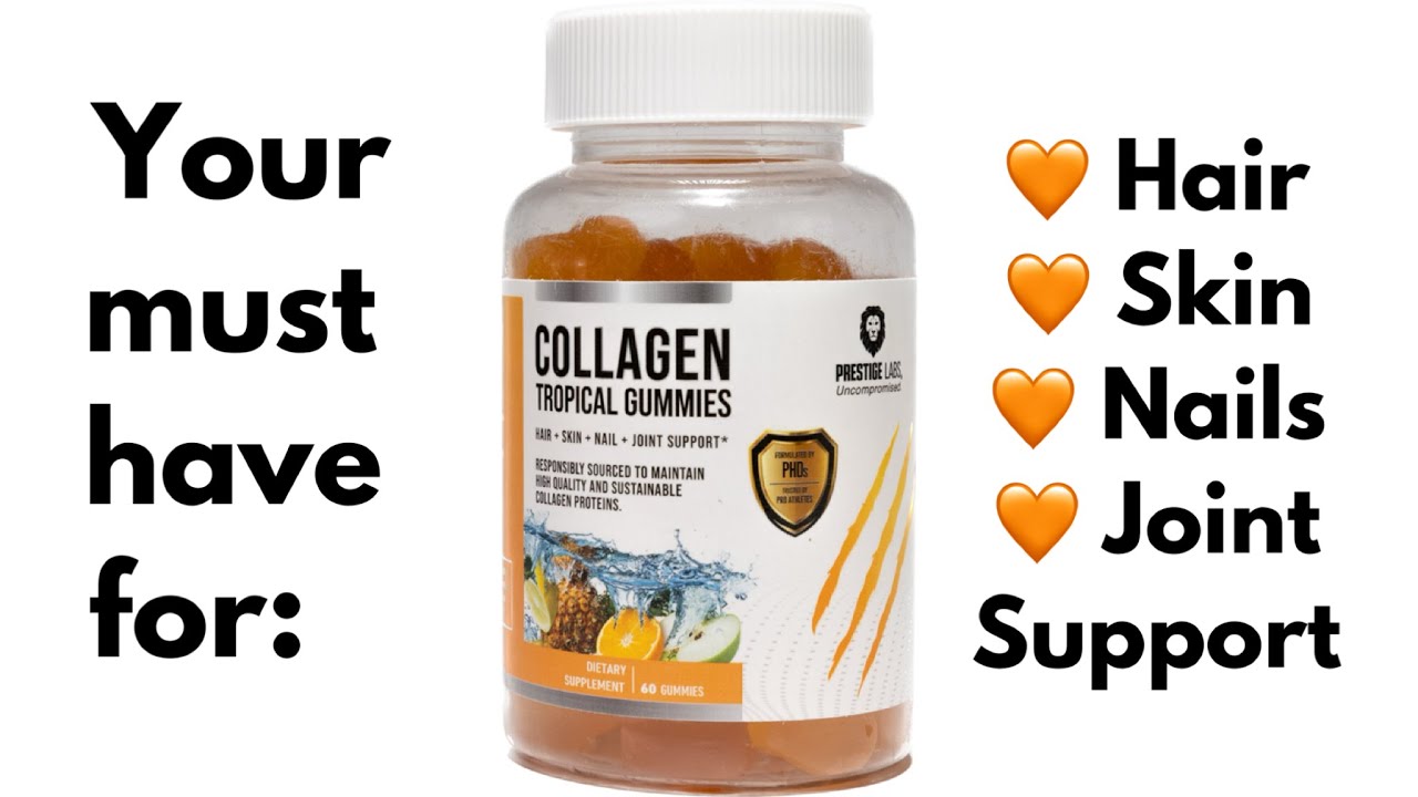 Healthy Hair, Skin & Nails with Prestige Labs Tropical Collagen Gummies