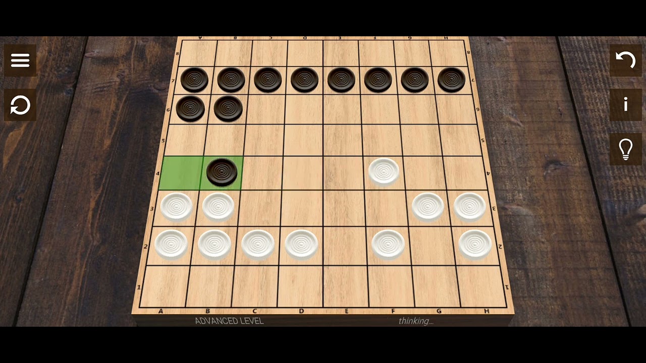 Turkish checkers(Advanced level)