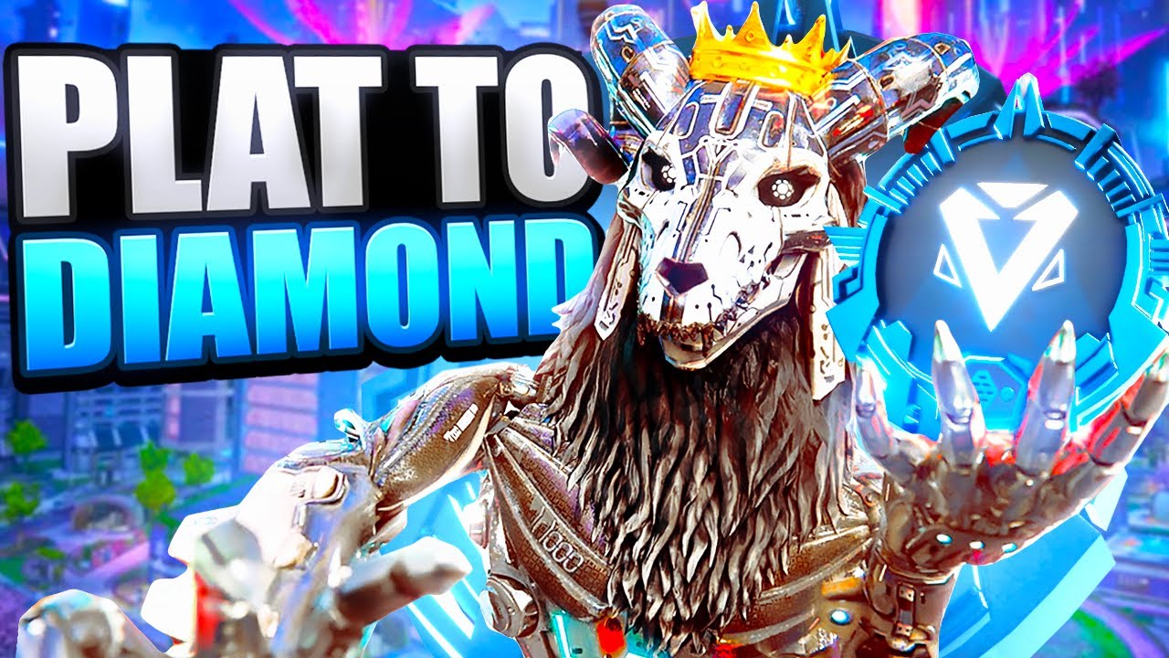 Slamming Platinum Ranked To Get DIAMOND (Apex Legends)