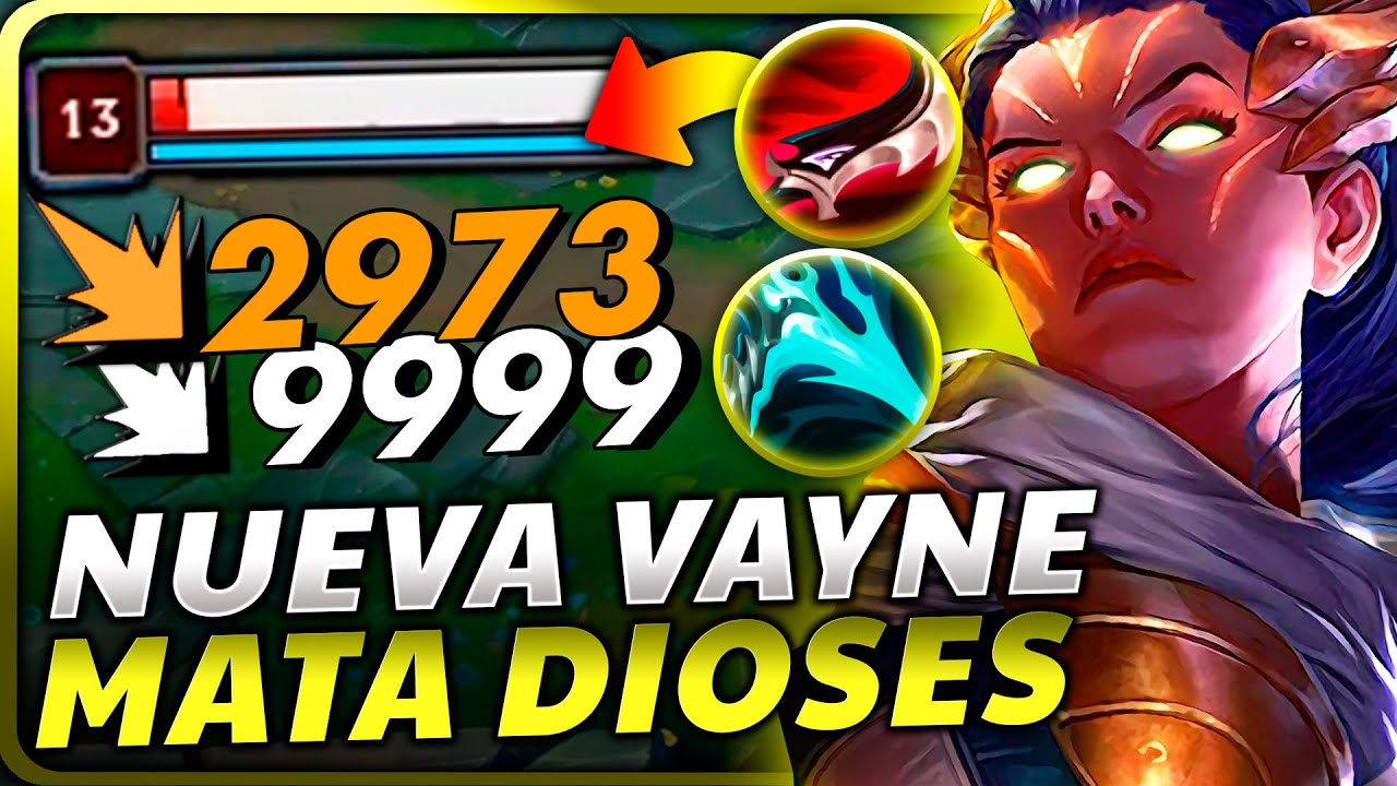 💥¡UDYR DESINSTALA EL LOL! ASÍ ES la *OMEGA BUILD* de VAYNE con +1500 DAÑO en 1 AUTOATAQUE (WTF??)