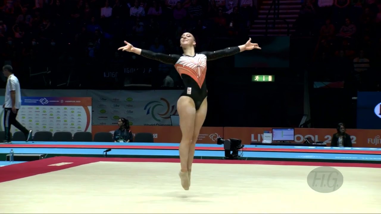 VOLLEMAN Tisha (NED) - 2022 Artistic Worlds, Liverpool (GBR) - Qualifications Floor Exercise
