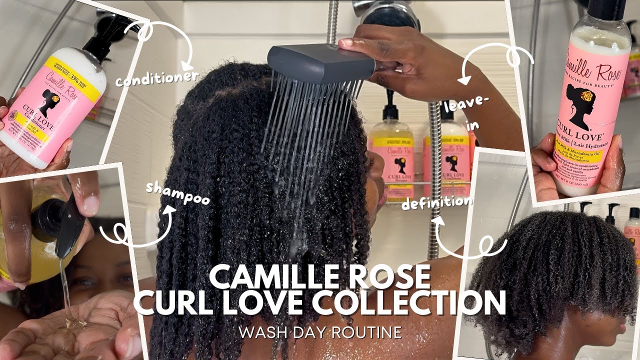 Camille Rose Curl Love Collection | Wash Day Routine