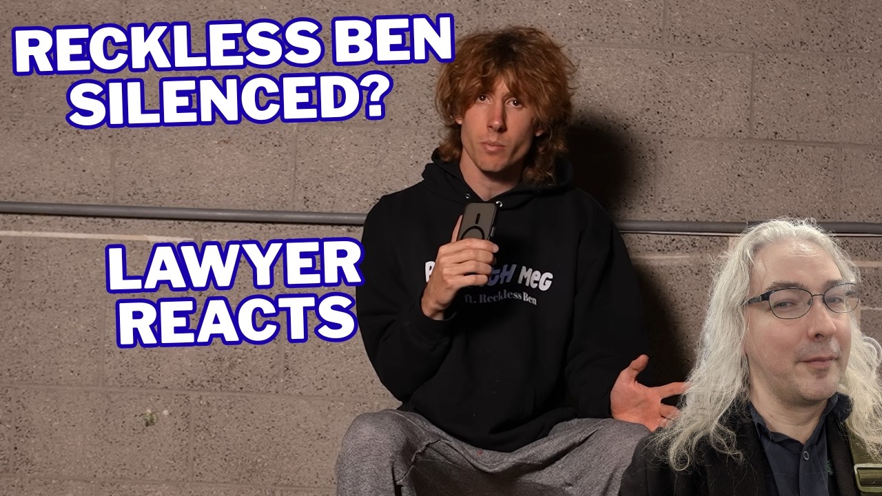 Reckless Ben заставили замолчать? Юрист разбирает его последнее(?) заявление