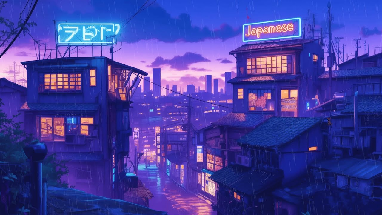 Rainy Night Calm Mix 🌧️ Deep Lofi Ambience | Live Stream by The Japanese Town